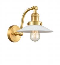  515-1W-SG-G1 - Halophane - 1 Light - 9 inch - Satin Gold - Sconce