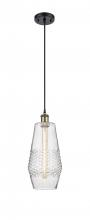 Innovations Lighting 516-1P-BAB-G684-7 - Windham - 1 Light - 7 inch - Black Antique Brass - Cord hung - Mini Pendant