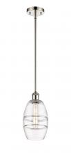 Innovations Lighting 516-1S-PN-G557-6CL - Vaz - 1 Light - 6 inch - Polished Nickel - Mini Pendant