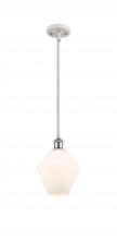 Innovations Lighting 516-1S-WPC-G651-8 - Cindyrella - 1 Light - 8 inch - White Polished Chrome - Mini Pendant