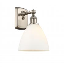 Innovations Lighting 516-1W-SN-GBD-751-LED - Bristol - 1 Light - 8 inch - Brushed Satin Nickel - Sconce