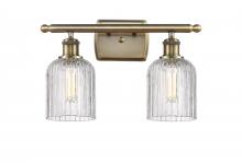 Innovations Lighting 516-2W-AB-G559-5CL - Bridal Veil - 2 Light - 15 inch - Antique Brass - Bath Vanity Light