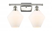 Innovations Lighting 516-2W-PN-G651-8 - Cindyrella - 2 Light - 18 inch - Polished Nickel - Bath Vanity Light