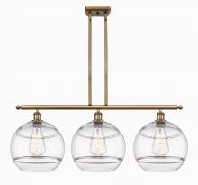 Innovations Lighting 516-3I-BB-G556-12CL - Rochester - 3 Light - 39 inch - Brushed Brass - Cord hung - Island Light