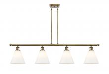 Innovations Lighting 516-4I-AB-GBC-81 - Berkshire - 4 Light - 48 inch - Antique Brass - Cord hung - Island Light