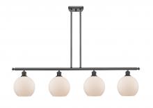 Innovations Lighting 516-4I-OB-G121-LED - Athens - 4 Light - 48 inch - Oil Rubbed Bronze - Cord hung - Island Light