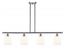 Innovations Lighting 516-4I-SN-G558-6GWH - Bella - 4 Light - 48 inch - Brushed Satin Nickel - Cord hung - Island Light