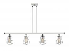 Innovations Lighting 516-4I-WPC-CE513 - Muselet - 4 Light - 48 inch - White Polished Chrome - Cord hung - Island Light