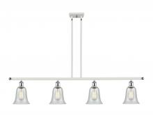  516-4I-WPC-G2812 - Hanover - 4 Light - 48 inch - White Polished Chrome - Cord hung - Island Light