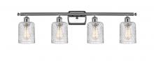 Innovations Lighting 516-4W-PC-G112C-5CL - Cobbleskill - 4 Light - 35 inch - Polished Chrome - Bath Vanity Light