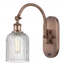 Innovations Lighting 518-1W-AC-G559-5CL - Bridal Veil - 1 Light - 5 inch - Antique Copper - Sconce