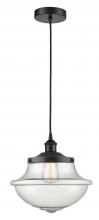 Innovations Lighting 616-1PH-BK-G544 - Oxford - 1 Light - 12 inch - Matte Black - Mini Pendant