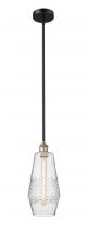 Innovations Lighting 616-1S-BAB-G684-7 - Windham - 1 Light - 7 inch - Black Antique Brass - Cord hung - Mini Pendant