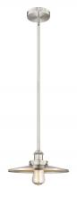 Innovations Lighting 616-1S-SN-MFR-SN-12 - Appalachian - 1 Light - 12 inch - Brushed Satin Nickel - Cord hung - Mini Pendant