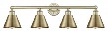 Innovations Lighting 616-4W-AB-M8-AB - Smithfield - 4 Light - 34 inch - Antique Brass - Bath Vanity Light