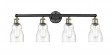 Innovations Lighting 616-4W-BAB-G394 - Ellery - 4 Light - 32 inch - Black Antique Brass - Bath Vanity Light