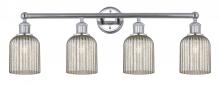  616-4W-PC-G559-5ME - Bridal Veil - 4 Light - 32 inch - Polished Chrome - Bath Vanity Light