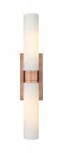 Innovations Lighting 617-2W-AC-G617-11SWH - Boreas - 2 Light - 24 inch - Antique Copper - Bath Vanity Light