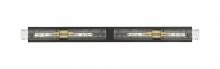 Innovations Lighting 617L-4W-BAB-G617-11DE - Boreas - 4 Light - 51 inch - Black Antique Brass - Bath Vanity Light