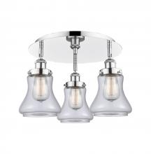 Innovations Lighting 916-3C-PC-G192 - Bellmont - 3 Light - 18 inch - Polished Chrome - Flush Mount