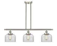 Innovations Lighting 916-3I-SN-G72 - Bell - 3 Light - 36 inch - Brushed Satin Nickel - Stem Hung - Island Light