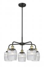 Innovations Lighting 916-5CR-BAB-G302 - Colton - 5 Light - 24 inch - Black Antique Brass - Chandelier