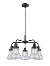 Innovations Lighting 916-5CR-BK-G194 - Bellmont - 5 Light - 25 inch - Matte Black - Chandelier