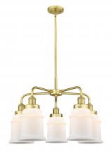 Innovations Lighting 916-5CR-SG-G181 - Canton - 5 Light - 25 inch - Satin Gold - Chandelier