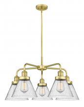 Innovations Lighting 916-5CR-SG-G44 - Cone - 5 Light - 26 inch - Satin Gold - Chandelier