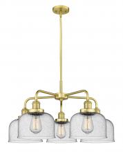 Innovations Lighting 916-5CR-SG-G74 - Cone - 5 Light - 26 inch - Satin Gold - Chandelier