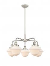 Innovations Lighting 916-5CR-SN-G531 - Oxford - 5 Light - 26 inch - Satin Nickel - Chandelier