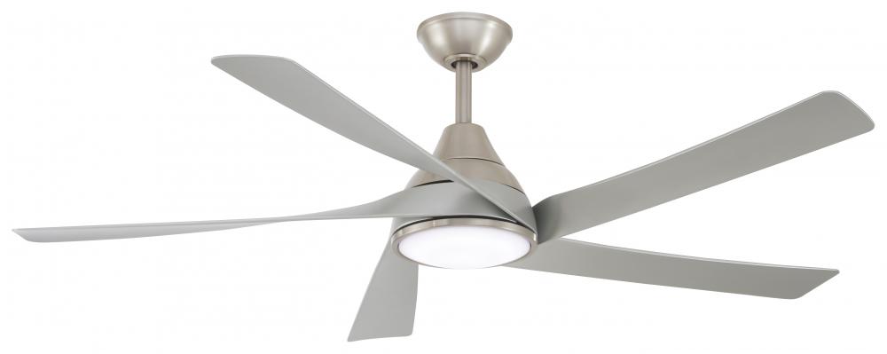 Transonic - 56&#34; Ceiling Fan W/LED Light Kit