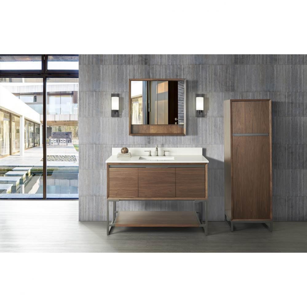 M4 48&apos;&apos; Vanity - Natural Walnut