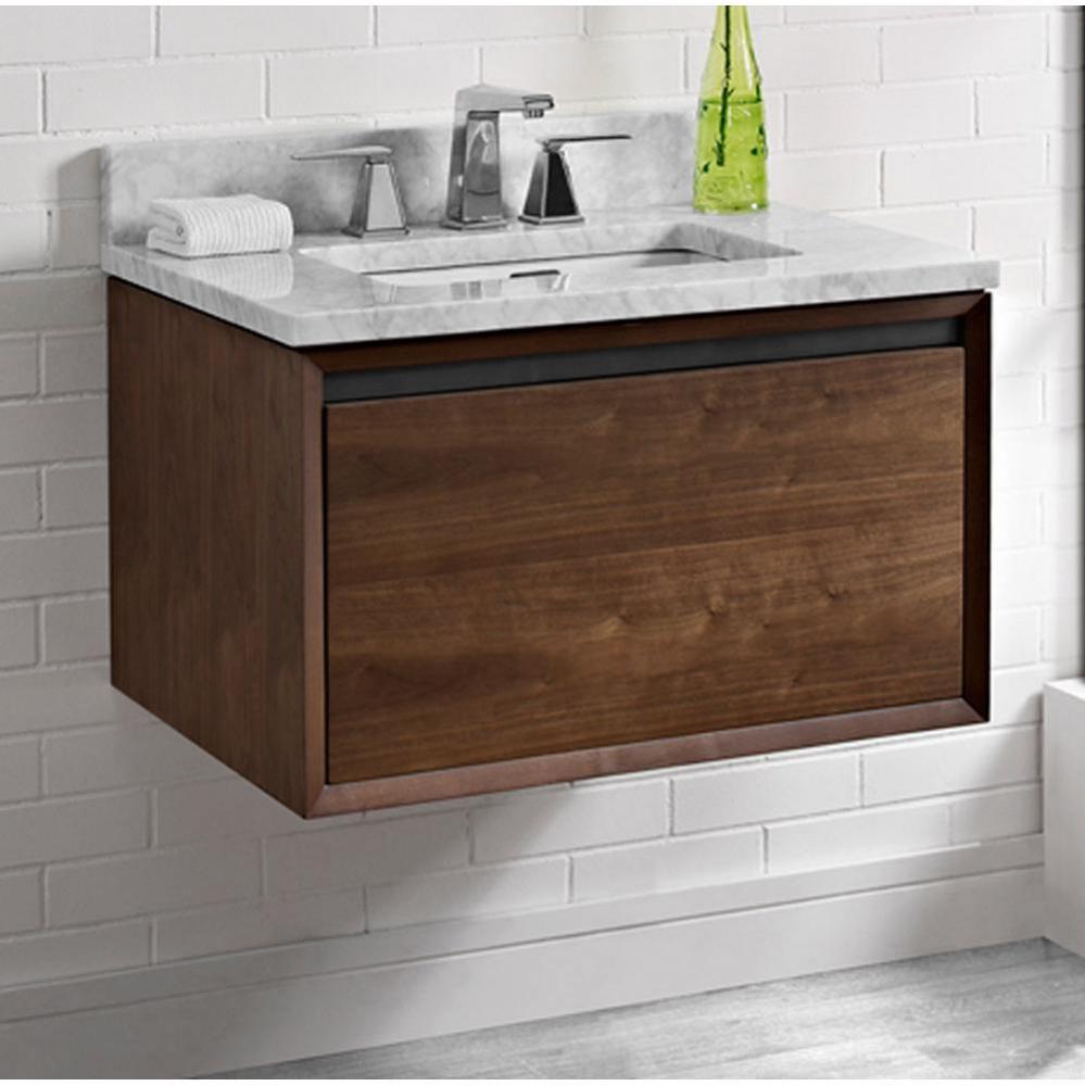 M4 30&apos;&apos; Wall Mount Vanity - Natural Walnut