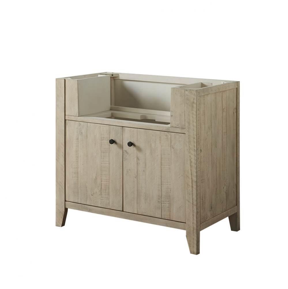 River View 36&apos;&apos; Farmhouse Vanity - Toasted Almond