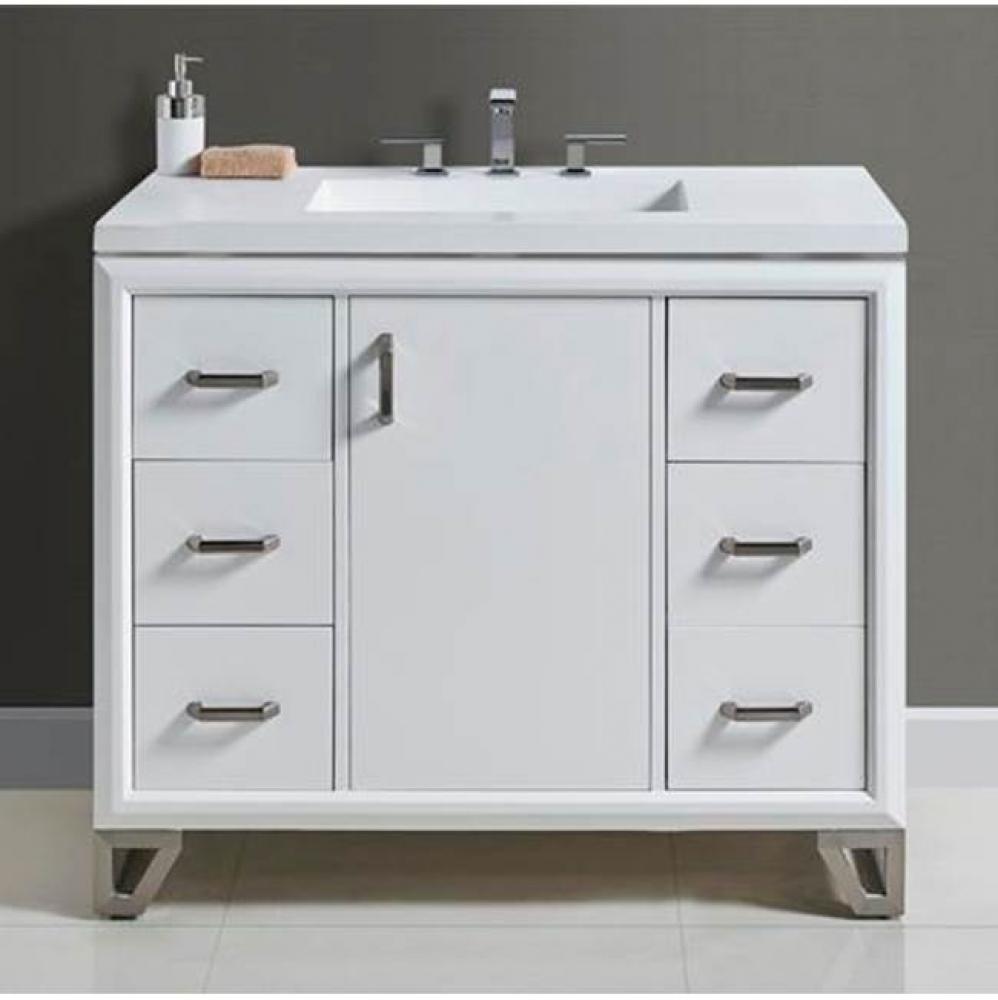 Revival 42&apos;&apos; Vanity In Glossy White