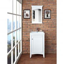 Fairmont Designs 1512-V2118 - Shaker Americana 21x18'' Vanity - Polar White