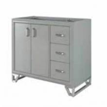 Fairmont Designs 1546-V36R - Revival 36'' Vanity Drawer-right In Glossy Med Gray