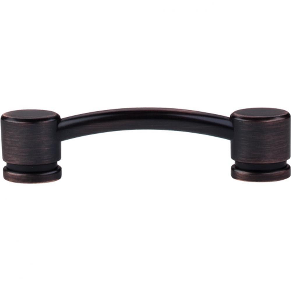 Oval Thin Pull 3 3/4 Inch (c-c) Tuscan Bronze