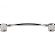 Top Knobs TK65PN - Oval Thin Pull 7 Inch (c-c) Polished Nickel