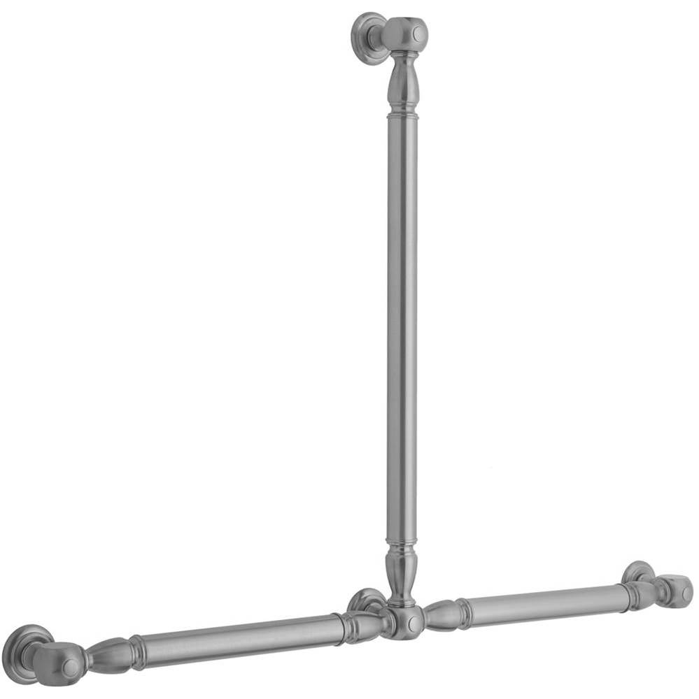 T20 Smooth with Finials 24H x 32W T Grab Bar