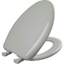 Bemis 7B1200SLOWT 062 - Elongated Plastic Toilet Seat with WhisperClose with EasyClean & Change Hinge and STA-TITE in