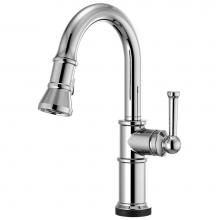 Brizo 64925LF-PC - Artesso® SmartTouch® Pull-Down Prep Kitchen Faucet