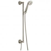 Brizo 88761-BN - Universal Showering H2Okinetic Multi-function Slide Bar Handshower