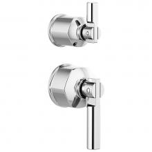 Brizo HL75P76-PC - Invari® Pressure Balance Valve with Integrated Diverter Trim Lever Handle Kit