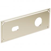 Brizo RP100323PN - Invari® Wallmount Lavatory Escutcheon Plate