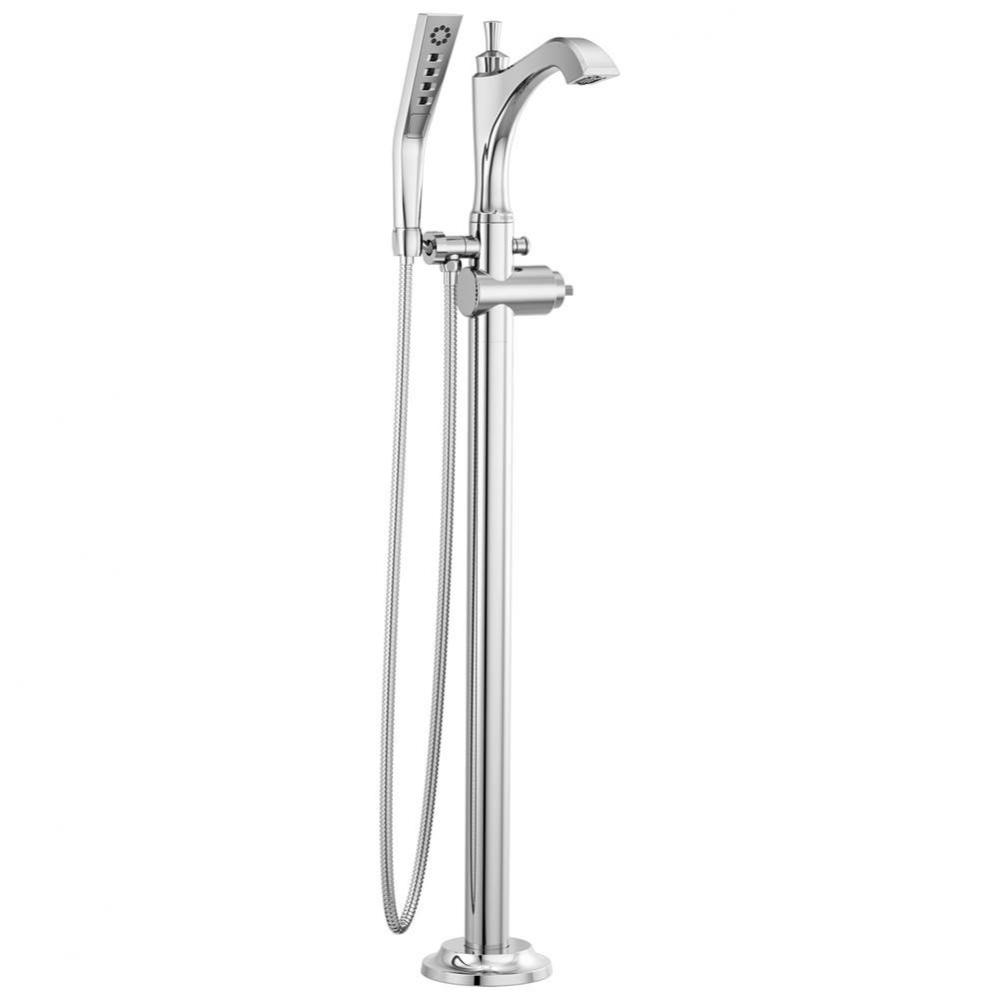 Dorval™ Single Handle Floor Mount Tub Filler Trim - Less Handle