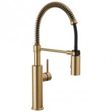 Delta Faucet 18803-CZ-DST - Antoni™ Single-Handle Pull-Down Spring Kitchen Faucet