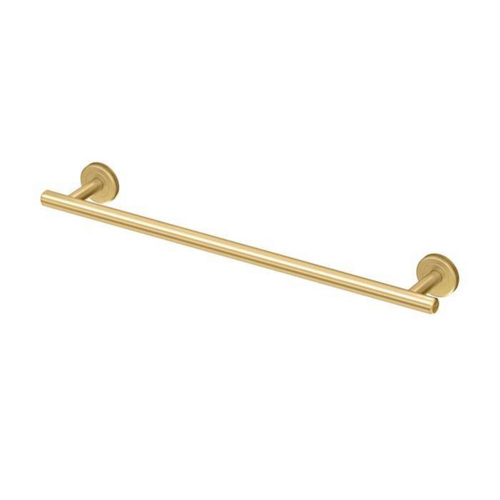 Latitude 24&apos;&apos; Towel Bar, Brushed Brass