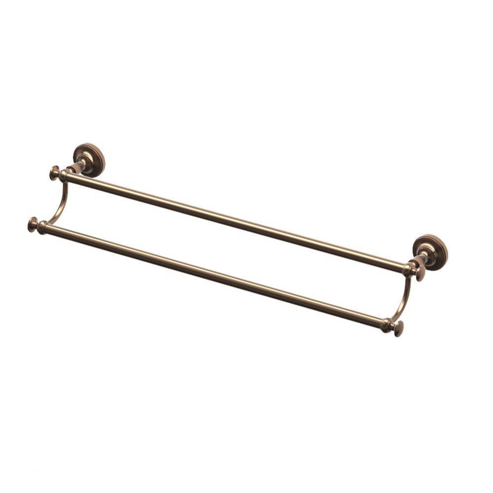 Tavern 24&apos;&apos; L Double Towel Bar, Bronze